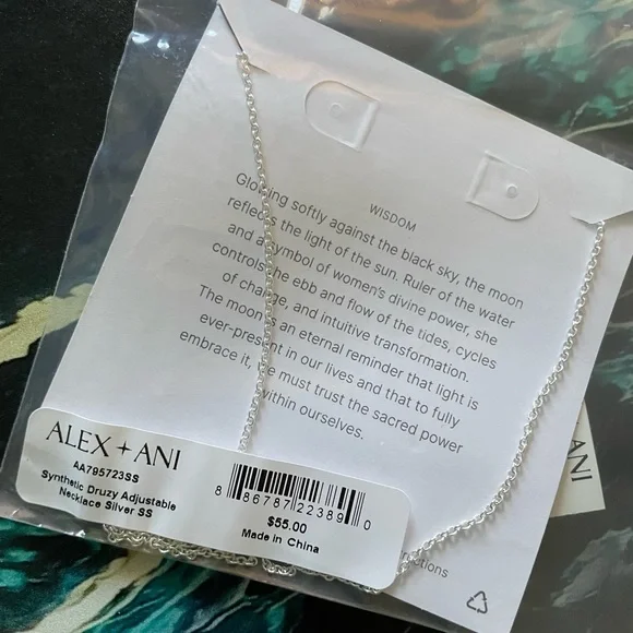 NWT Alex and Ani Druzy Pendant Necklace - Picture 6 of 9